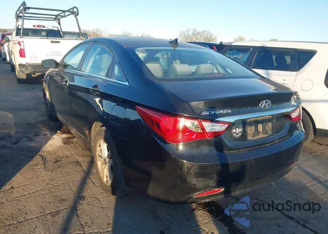 2011 Hyundai Sonata Gls из США, поврежденный, VIN 5NPEB4AC6BH134727